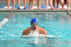 Swimming vs Babson  Wheaton College Swimming vs Babson College. - Photo By: KEITH NORDSTROM : Wheaton, Swimming, Babson
